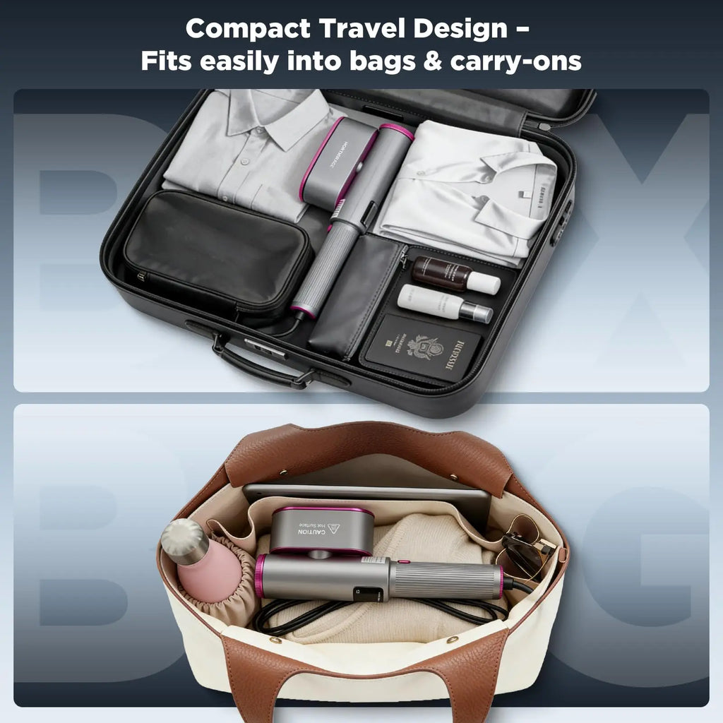 2-in-1 Digital Garment Steamer & Iron | VelaPress